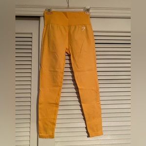 NWOT Gymshark leggings, size M, yellow only